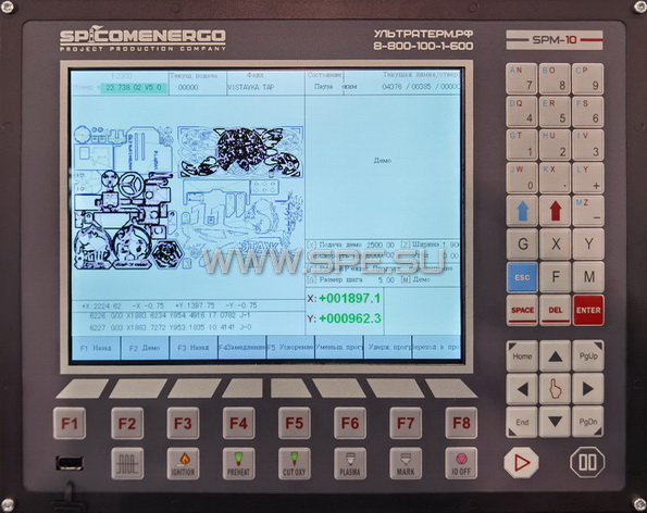 Промышленный контроллер с ЧПУ SPM-10