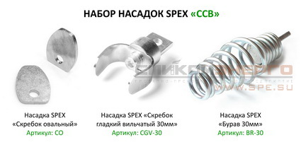 Набор насадок SPEX CCB